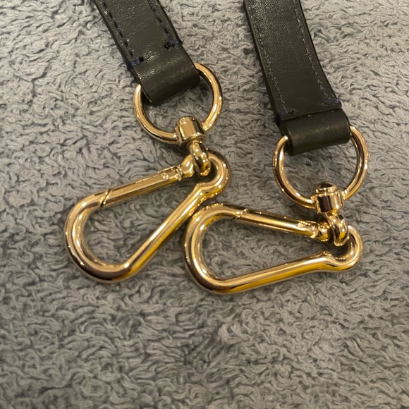 Coach quilted dark blue purse - Picture 13 of 14